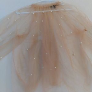 INC International Concept Sheer Blush Top with Pearls